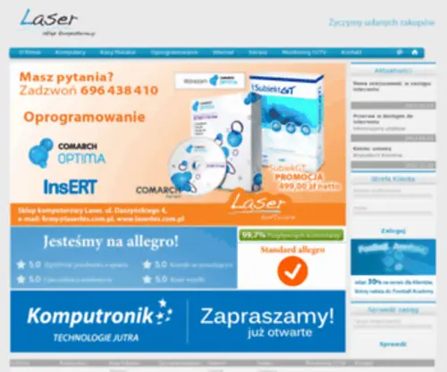 Laserbis.com.pl(Laser) Screenshot