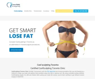 Laserbodysculpting.ca(Coolsculpting in Toronto) Screenshot