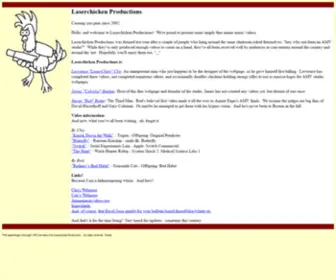 Laserchicken.com(Laserchicken Productions) Screenshot