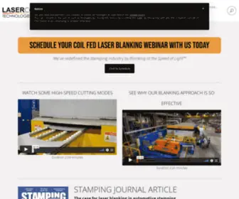 Lasercoil.com(Home) Screenshot