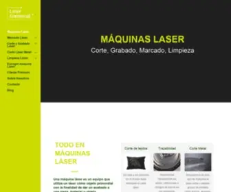 Lasercomercial.com(Máquinas Láser) Screenshot