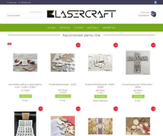 Lasercraft.ro(Lasercraft, Timisoara) Screenshot