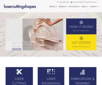 Lasercuttingshapes.com(Laser cutting services acrylic) Screenshot