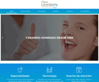 Laserdent.cl(Dentista) Screenshot