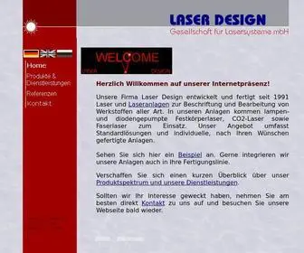 Laserdesign-GMBH.de(Laser Design GmbH) Screenshot