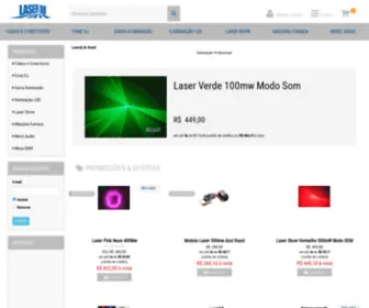 Laserdj.com.br(Laser show) Screenshot
