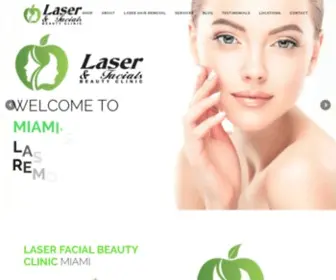 Laserfacialmiami.com(Laser Facial Beauty Clinic Miami) Screenshot