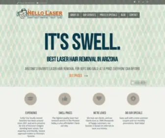 Laserforless.com(Find out why Hello Laser) Screenshot