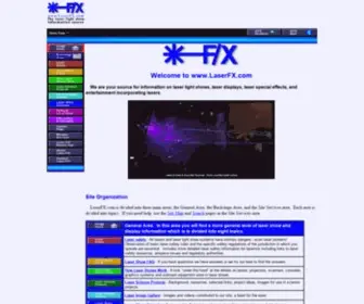 Laserfx.com(LaserFX) Screenshot