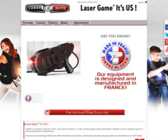 Lasergame-Evolution.com(LaserGame Evolution) Screenshot