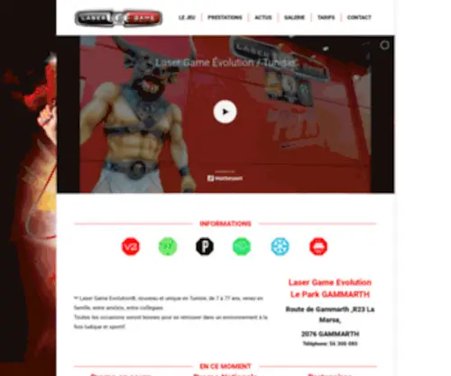 Lasergame-Evolution.tn(Laser Game C'est Nous) Screenshot
