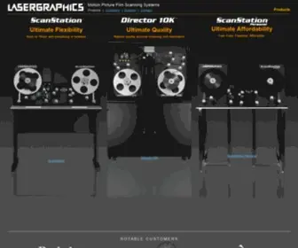 Lasergraphics.com(Lasergraphics Motion Picture Film Scanners) Screenshot
