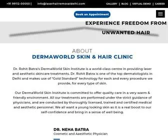 Laserhairremovaldelhi.com(Best Laser Hair Removal in Delhi) Screenshot