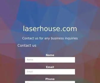 Laserhouse.com(Contact us for any business inquiries) Screenshot