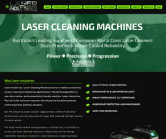 Laserindustries.com.au(Laser Industries Pty Ltd) Screenshot