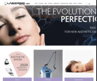 Laseringusa.com(Laser Technology for a better life) Screenshot