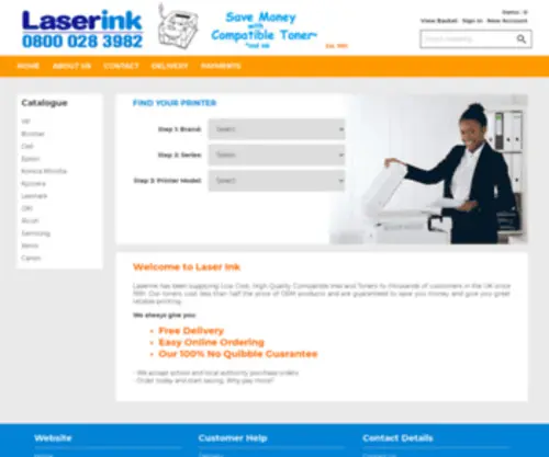 Laserink.co.uk(HP LaserJet Maintenance Kit) Screenshot
