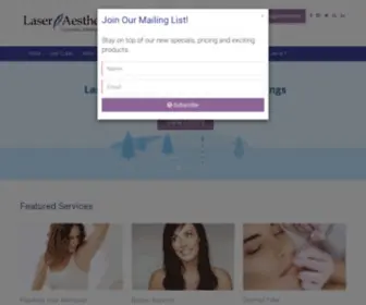 Laserit.ca(Trusted cosmetic improvement specialists in Burlington) Screenshot