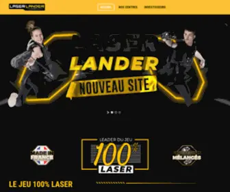 Laserlander.com(Laser Tag) Screenshot