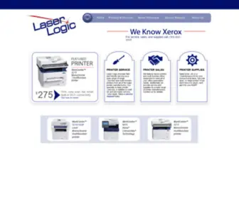 Laserlogic.com(Laser Logic Inc) Screenshot