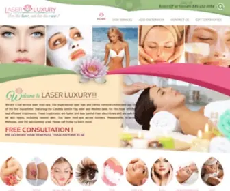 Laserluxuryny.com(Laser Luxury) Screenshot