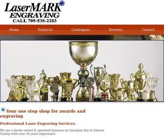 Lasermarkengraving.com(LaserMARK Engraving) Screenshot