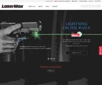 Lasermax.com(The World's Most Rugged & Reliable Lasers) Screenshot