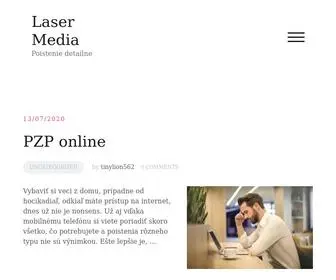 Lasermedia.sk(Laser Media) Screenshot