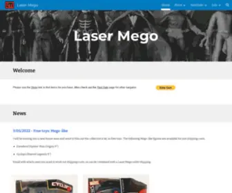 Lasermego.com(Laser Mego) Screenshot