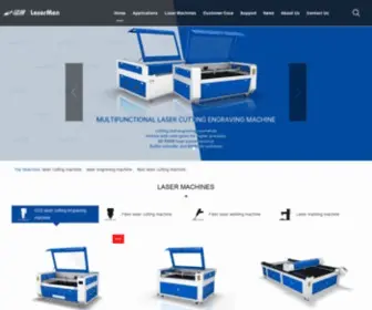 Lasermencnc.com(Laser Cutting Machine) Screenshot