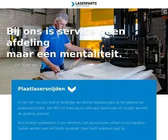 Laserparts.nl(Homepage) Screenshot