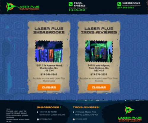 Laserplus.ca(Laser Plus) Screenshot