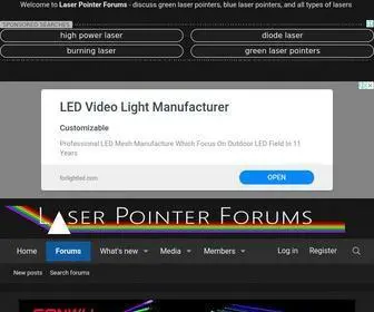 Laserpointerforums.com(Laser pointer forums) Screenshot