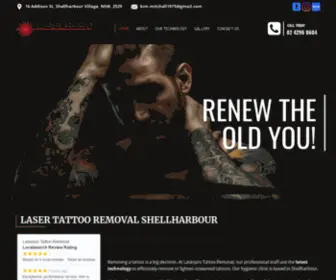 Laserprotattooremoval.com.au(Laser Tattoo Removal Shellharbour) Screenshot