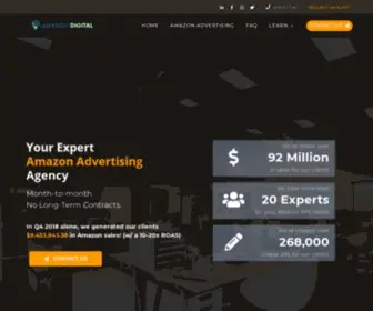 Lasersightdigital.com(We have spent more than $30 million on Amazon Advertising (Amazon PPC)) Screenshot