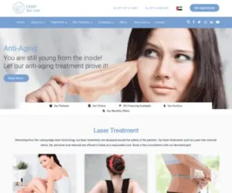 Laserskincare.ae(Best Laser Skin Care Treatment in Dubai) Screenshot