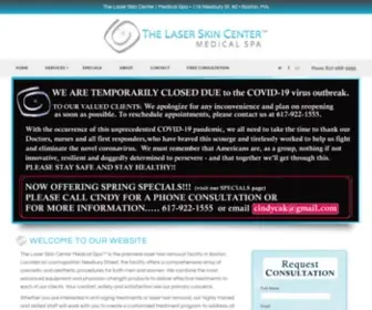 Laserskincenterboston.com(Laser Skin Center & Medical Spa) Screenshot