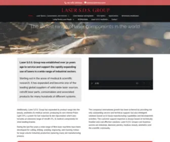 Lasersos.com(Aesthetic Laser Equipment Sales and Service) Screenshot