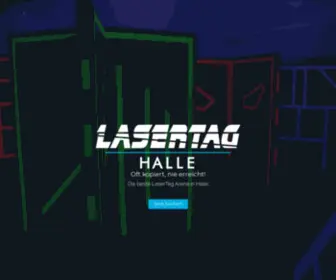 Lasertag-Halle.de(Die beste LaserTag Arena in Halle) Screenshot