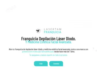 Lasertamfranquicia.com(Lasertam Franquicia) Screenshot