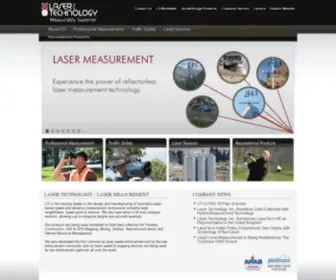 Lasertech.com(Laser Technology) Screenshot