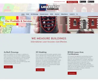 Lasertechfloorplans.com(Lasertech Home) Screenshot