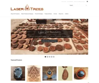 Lasertrees.com(Sacred geometry) Screenshot