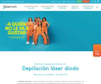 Laserum.es(Depilación láser diodo) Screenshot