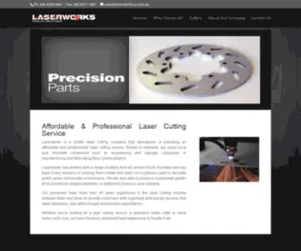 Laserworks.net.au(Laser Cutting in Adelaide) Screenshot