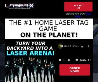 Laserxcanada.ca(Laser X Official Website) Screenshot