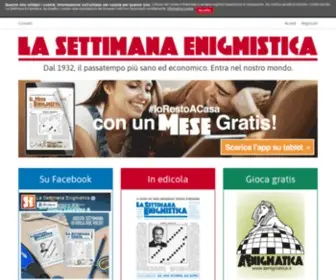 Lasettimanaenigmistica.com(La Settimana Enigmistica) Screenshot