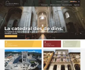 Laseumedieval.com(La Seu d'Urgell Medieval) Screenshot