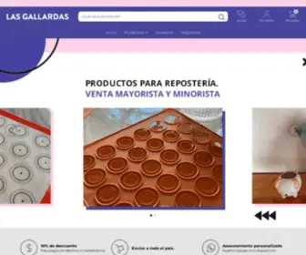 Lasgallardas.com(Tienda Online de LAS GALLARDAS) Screenshot