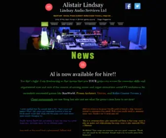 Lasgameaudio.co.uk(Lindsay Audio Services Ltd) Screenshot